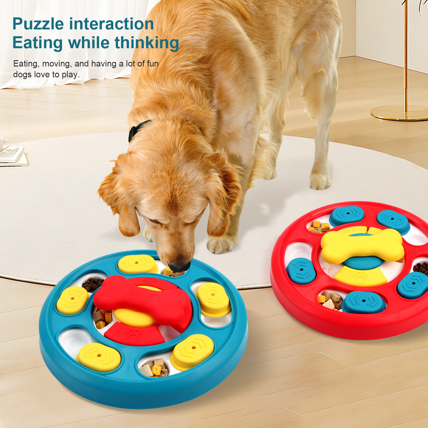 Leak-proof Feeding Puzzle Dog Toy
