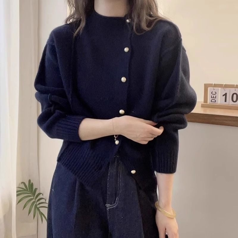 Womens Warm Figure-flattering Knitted Base Sweater - Image 2