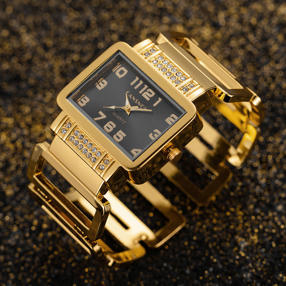 Fashionable Gold And Silver Womens Watch 3
