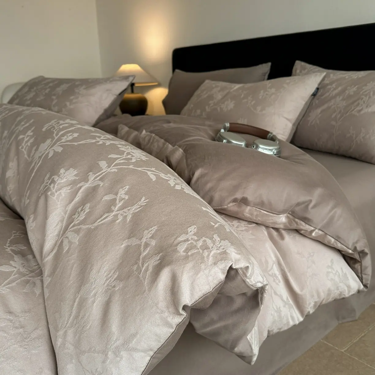 Large Jacquard Four-piece Set Pure Cotton