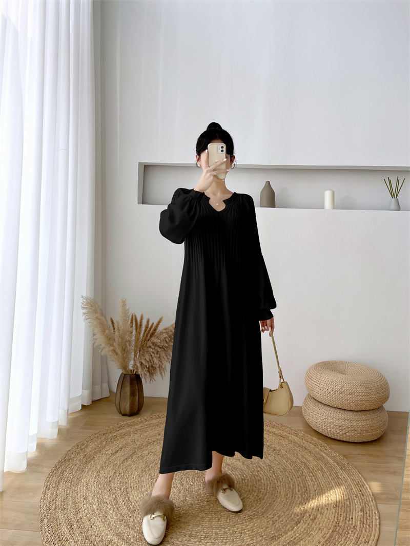 Title 9, Long Sweater Dress Over The Knee Women Wear Loo...