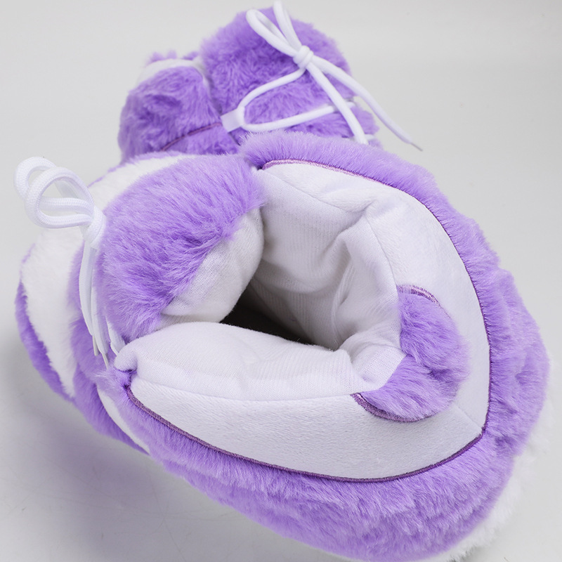 Plush Slip-On Slippers, picture 3 of 5