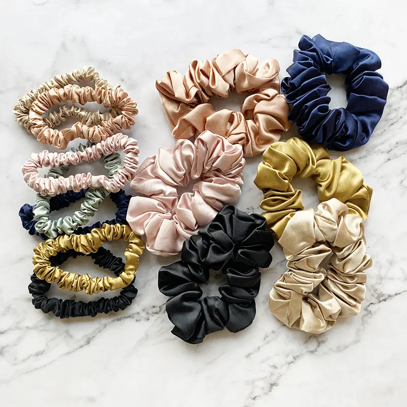 22mm High-end Heavyweight Silk Hair Tie French