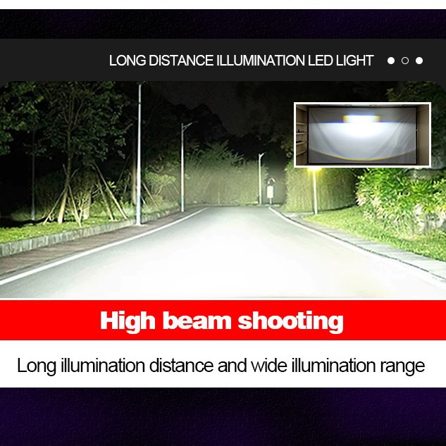 H4 Plug-in High-Power Automotive LED Headlight