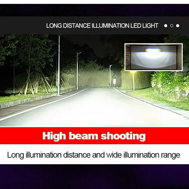 H4 Plug-in High-Power Automotive LED Headlight