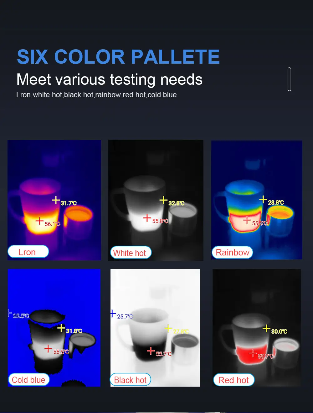 Android Plug-in Thermal Imaging Camera