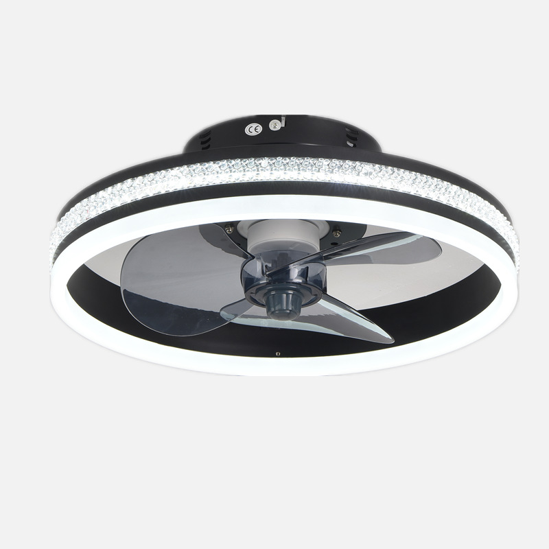 Bedroom Living Room Invisible LED Ceiling Ceiling Fan Lights - Image 4