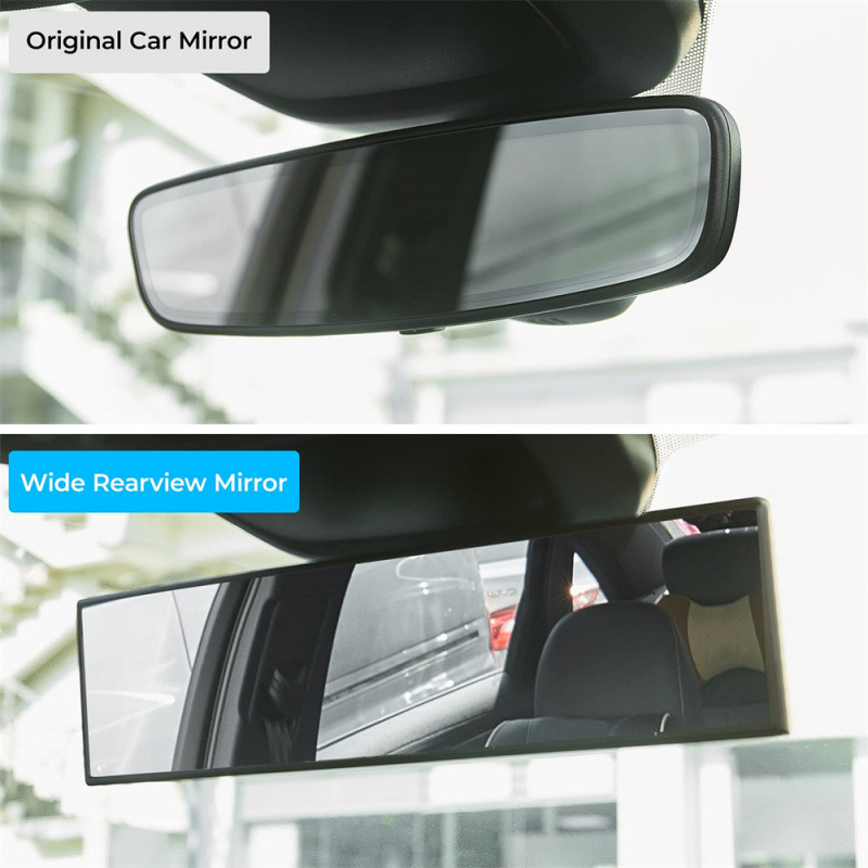 Automotive Wide-View Anti-Glare Rearview Mirror