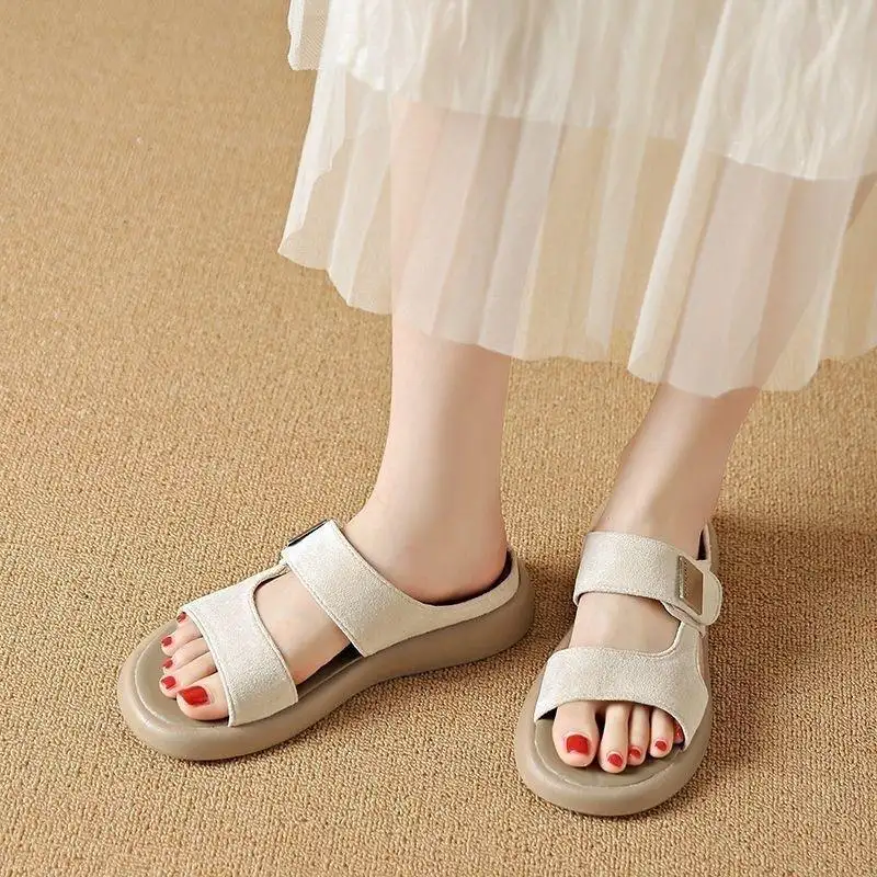 Womens Comfortable Casual Slide Sandals