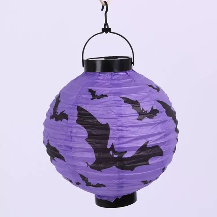 Battery Lantern Purple Bat