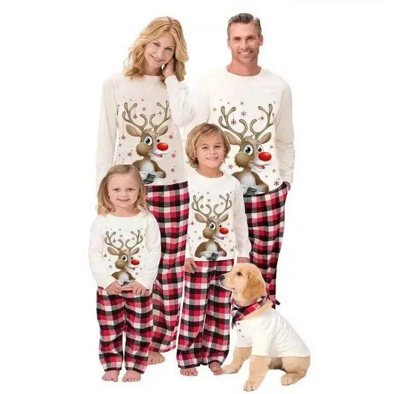 Fashionable Parent-child Sleepwear And Home Clothes Two-piece