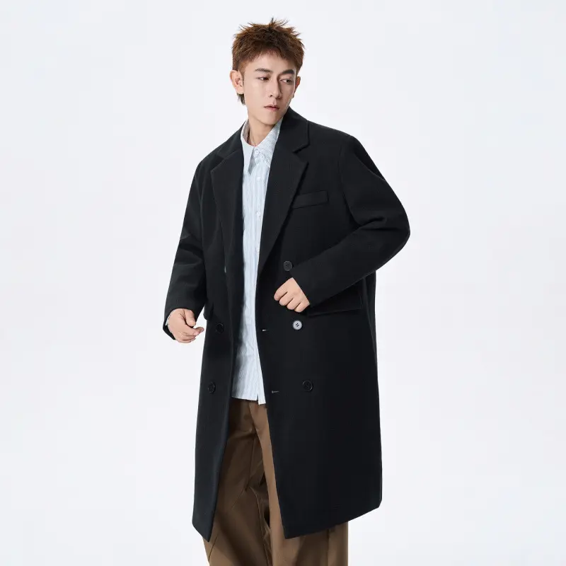 AutumnWinter German-Style Wool Coat