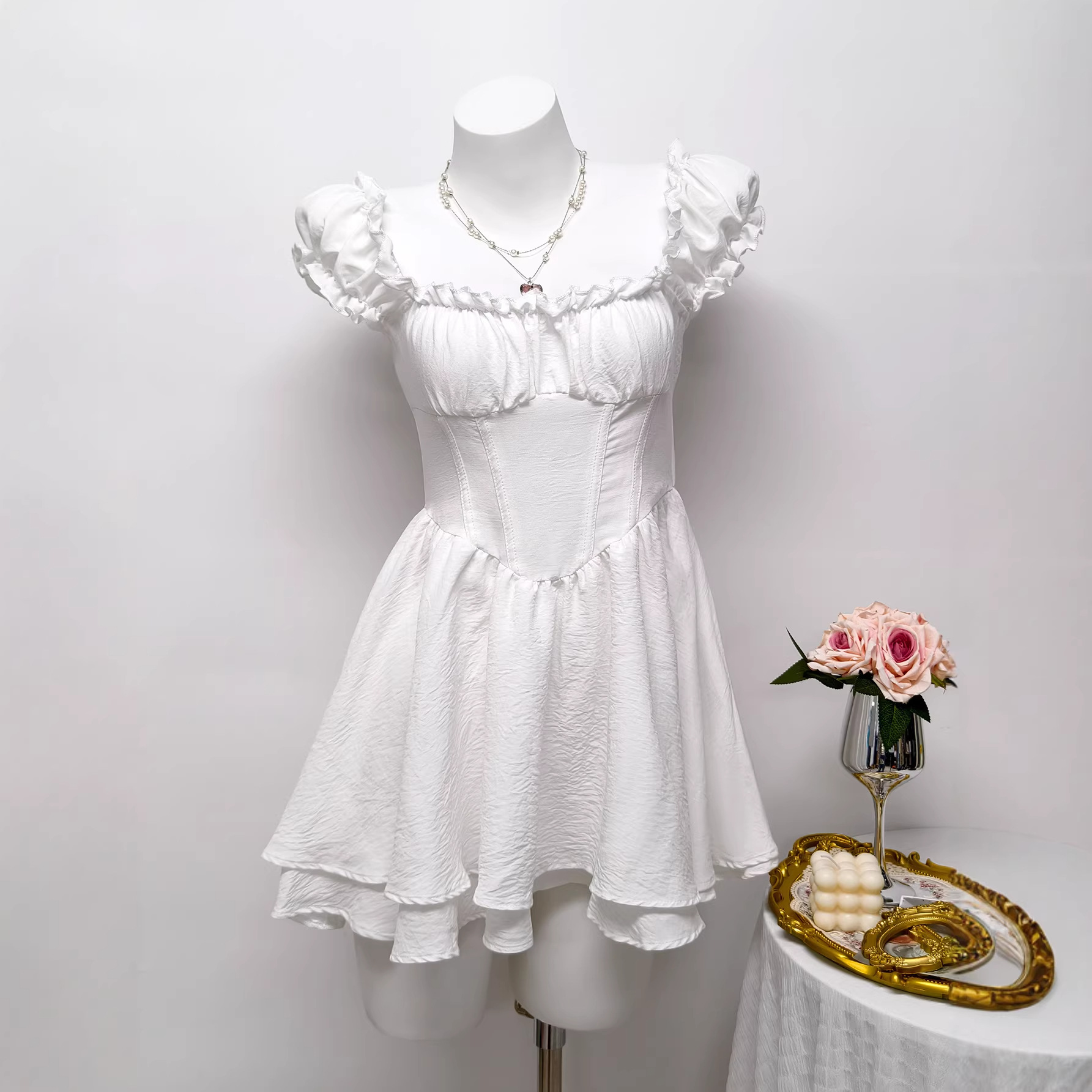 Fresh Sweet And Versatile Womens Dress