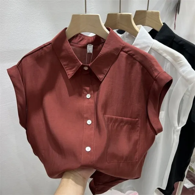 Design Sense Niche Chic Younger Shirt Red - Shop at LoveMi