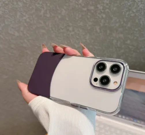 Splicing Two-in-one Phone Case Hard Case