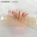 UV Gel Nail Sticker Semi-cured Semi-baked UV Nail Beauty Patch view 26