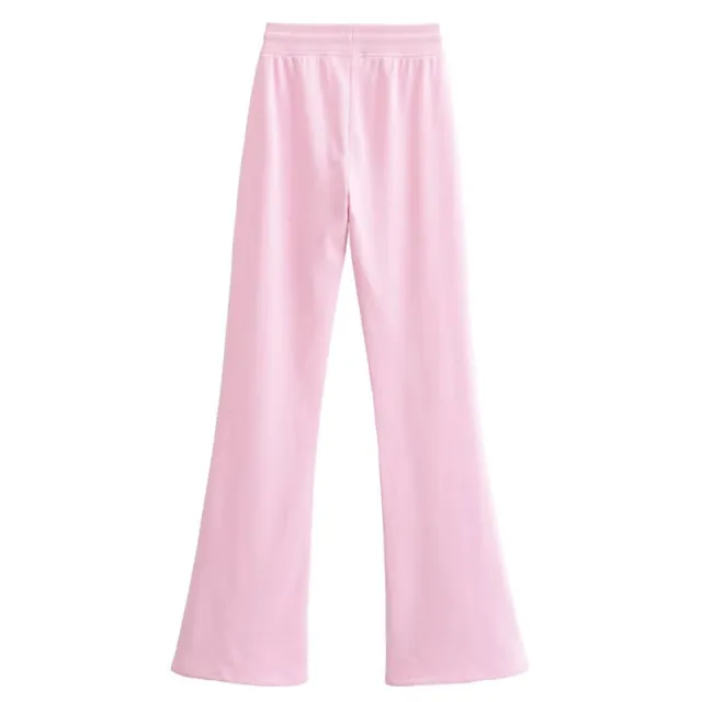 Multicolor Cotton Bell bottom Pants Cute Girl Pink - Shop at LoveMi
