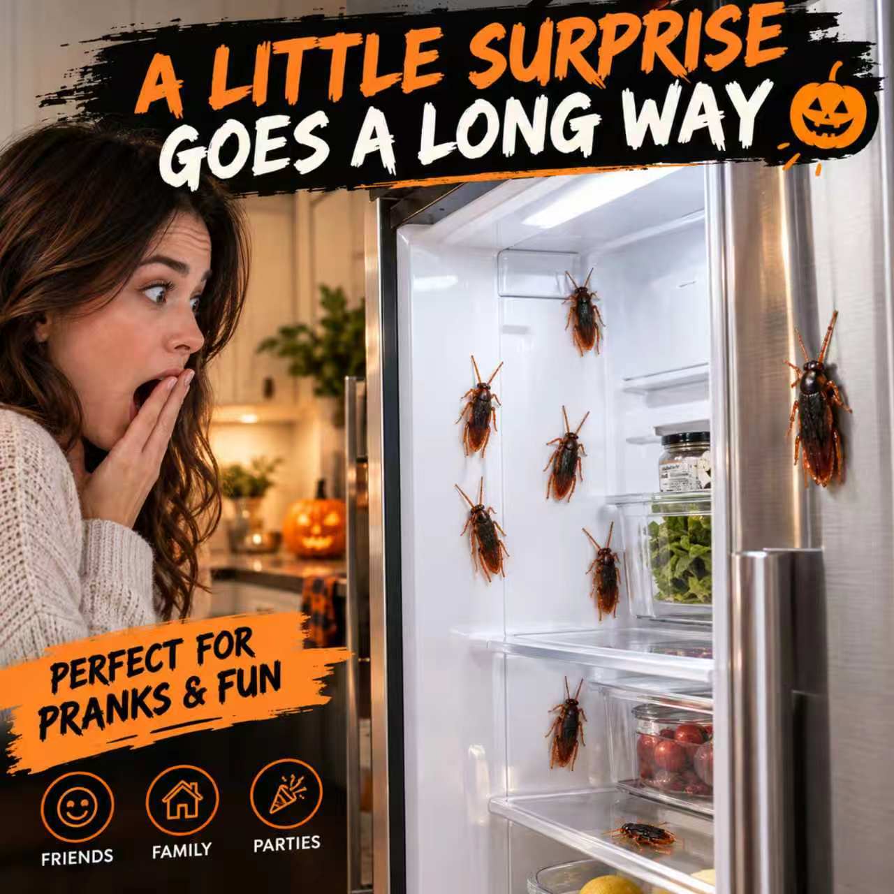 Best-selling Magnetic Cockroach Fridge Magnet