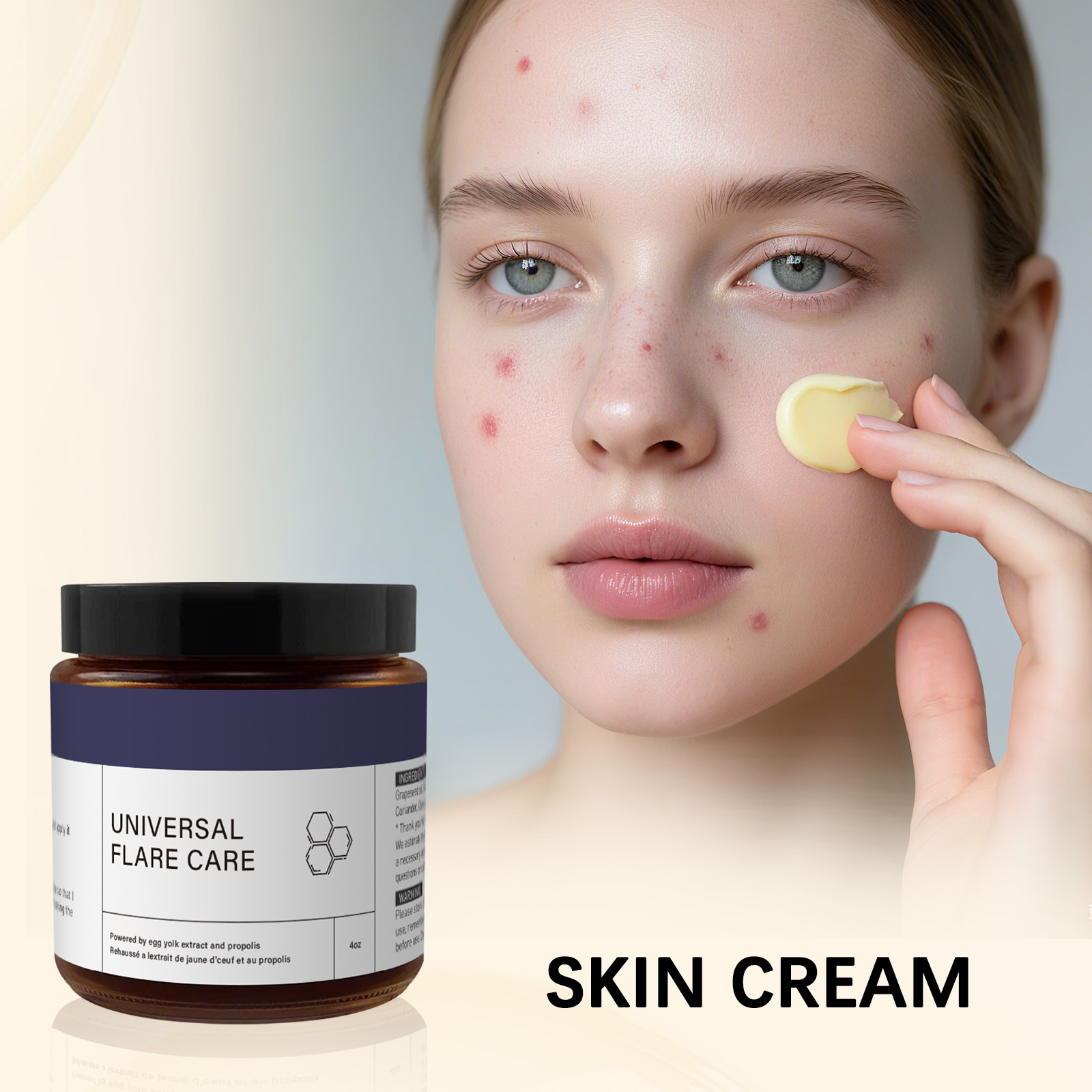 Deep Moisturizing Skin Soothing Skin Discomfort External Application Massage Neck Cream