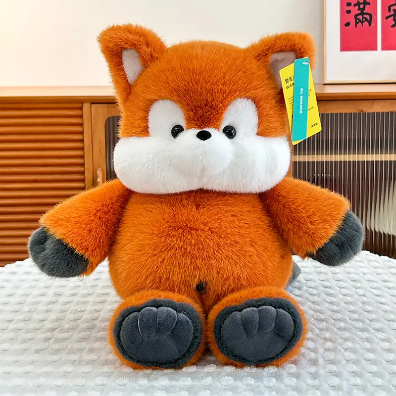 Plush Toy Cute Elephant Doll Fox Cow