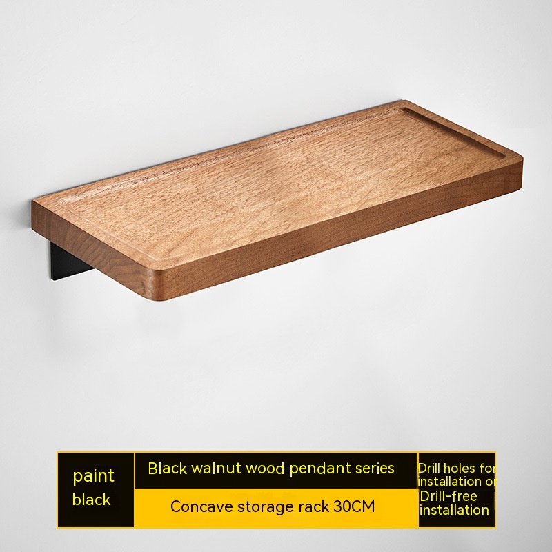 Solid Wood Shelf 30 Concave