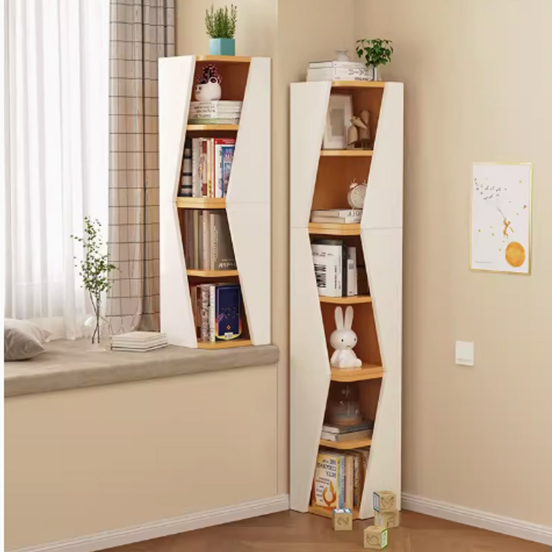 Corner Shelves For The Entrance Bookcase