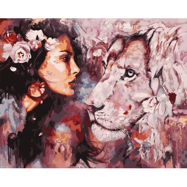 Digital Oil Painting Decorative Frameless Frameless 40X50Cm - Shop at LoveMi