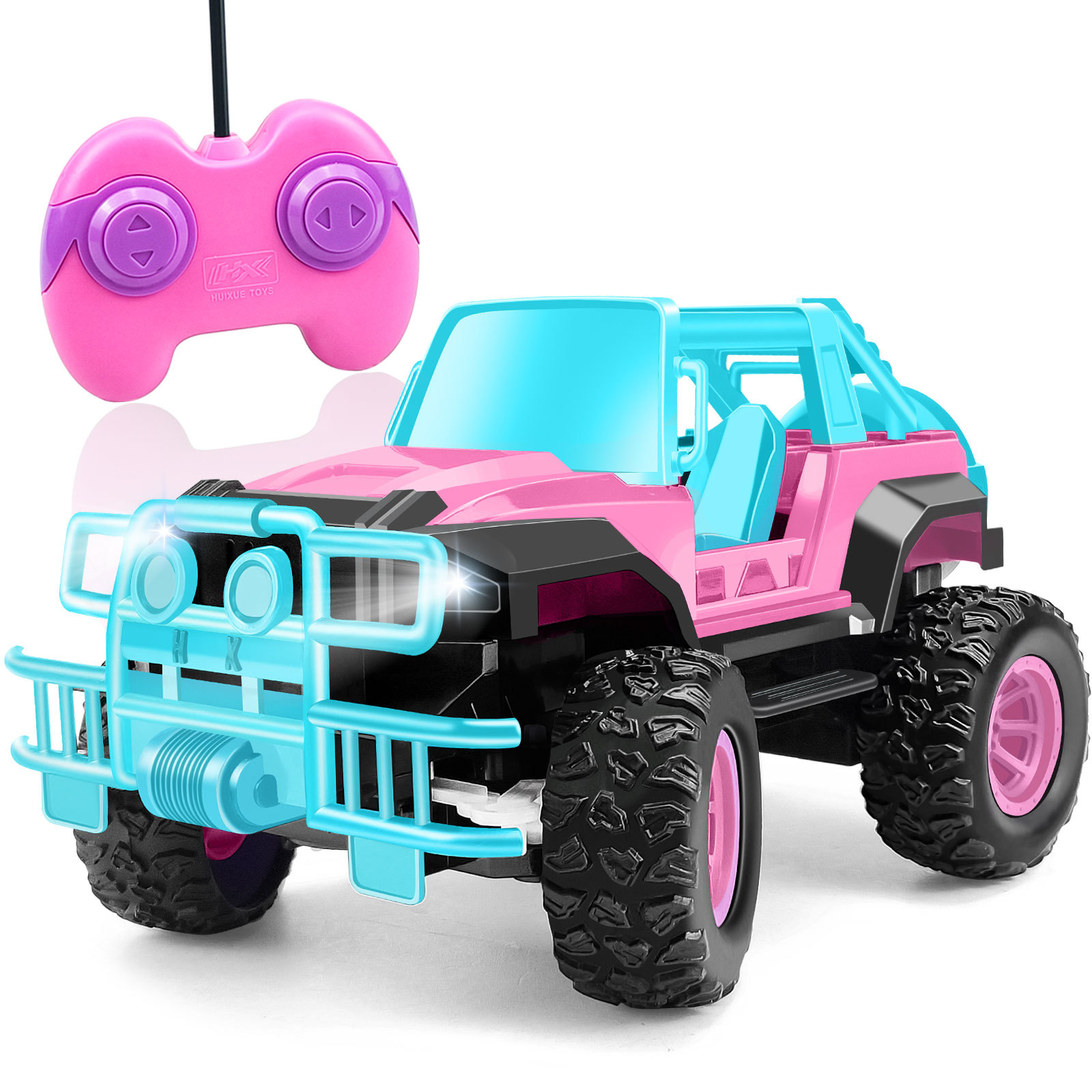 Pink Jeep Without Battery