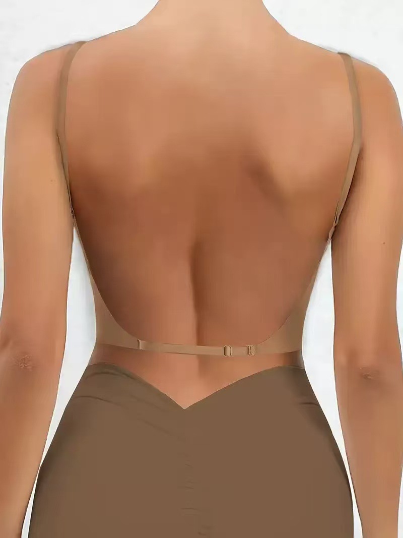 Soutien-gorge dos nu invisible à couverture intégrale