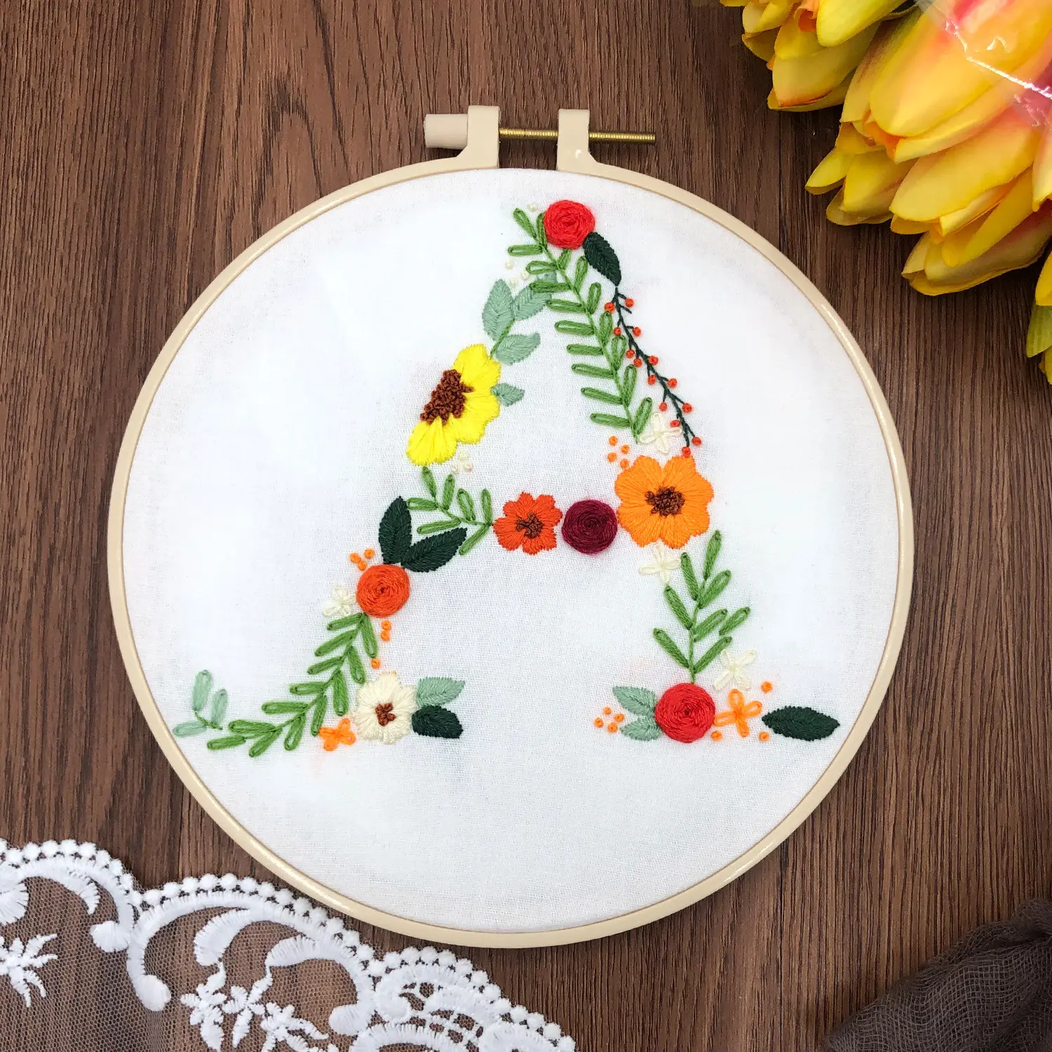 3d Embroidery Handmade Creative Diy Fabric Kit