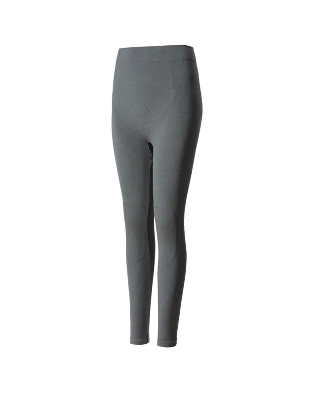 Warm Belly Kneepad High Waist Woollen Trousers Gray Green - Shop at LoveMi
