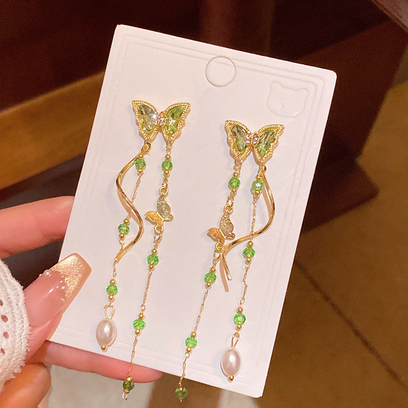 Retro Stud Designer Touch Statement Drop Earrings