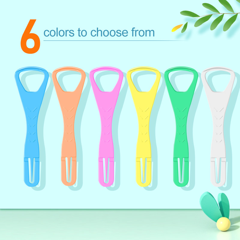 Tongue-coating Brush 30-count Plastic Disposable Cleaner In A Bag