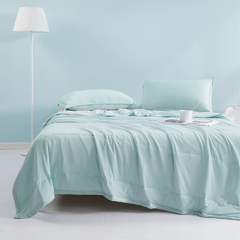 Air-conditioning Cooling Ice-silk Insert Springautumn Dorms Antibacterial Quilt 10