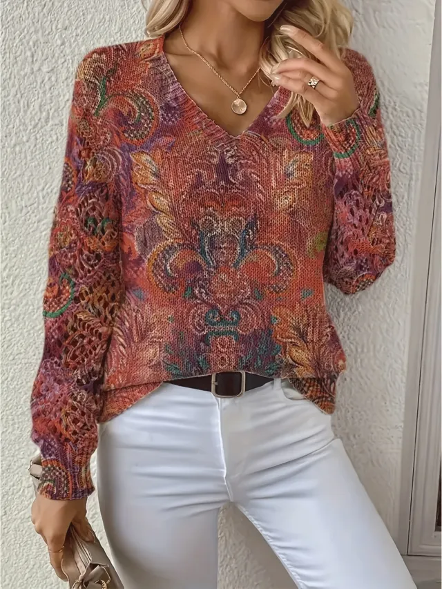 Pullover Long Sleeve Spring And Autumn Sweater Vt29 - Shop at LoveMi