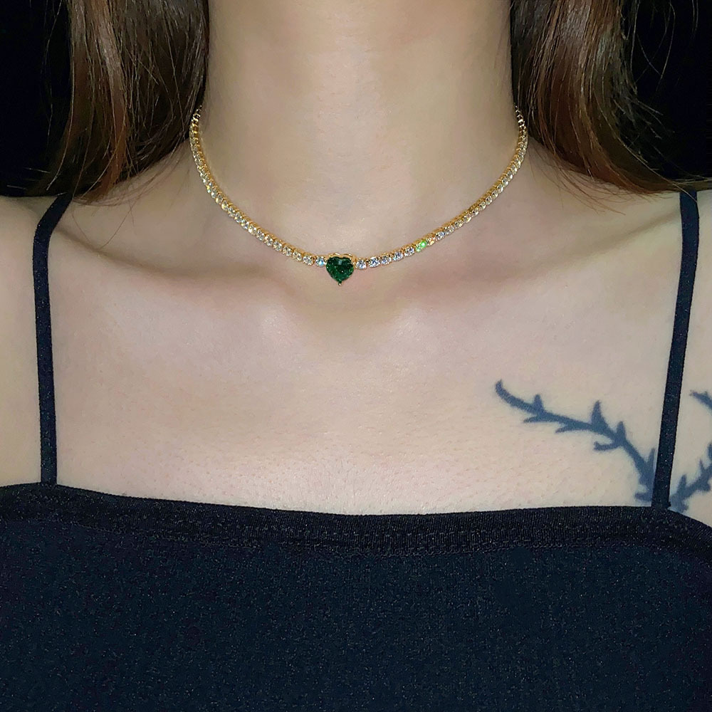 Diamond 18k Necklace Not Easy To Fade