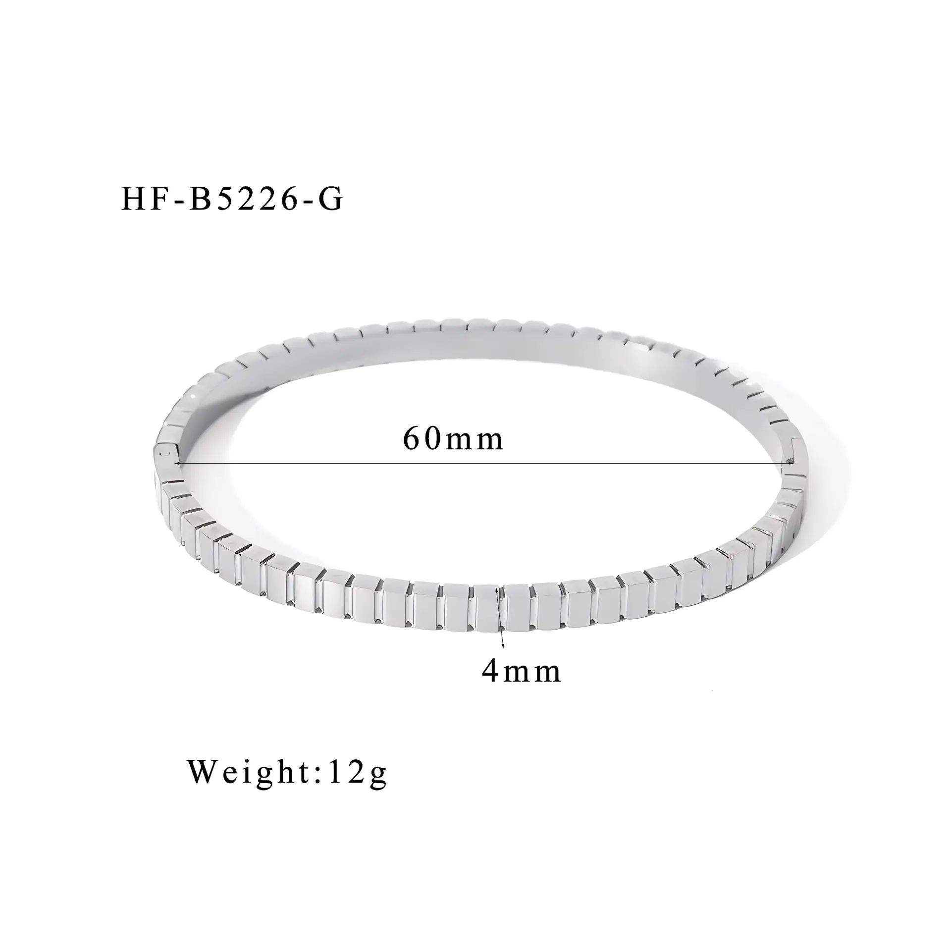 Design 18K Stainless Steel Zircon Bracelet