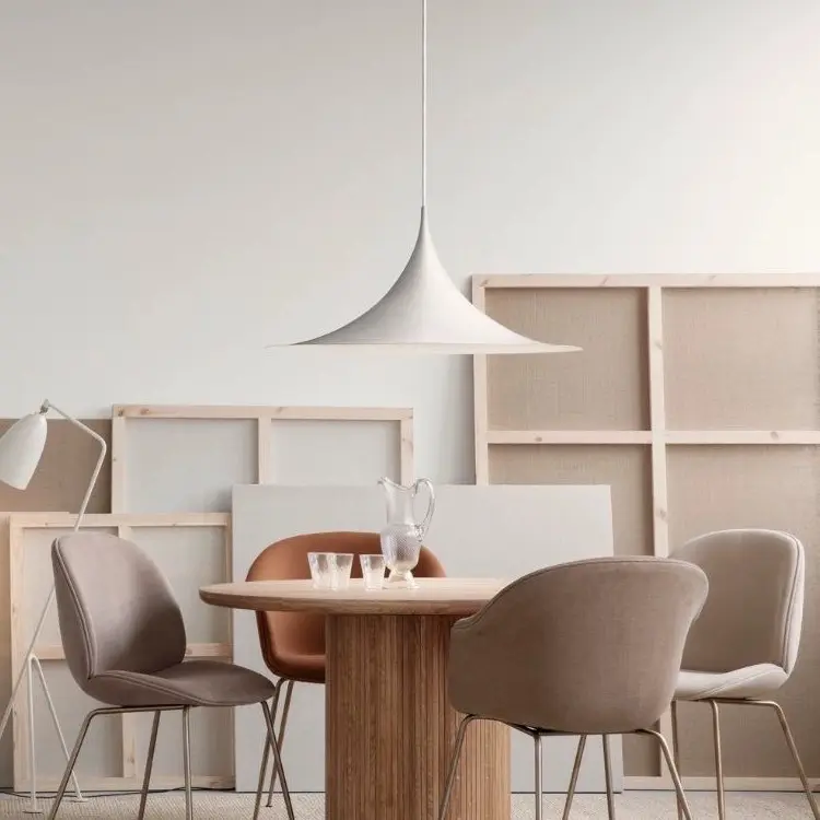 Dining Table UFO Chandelier Bar Counter Horn