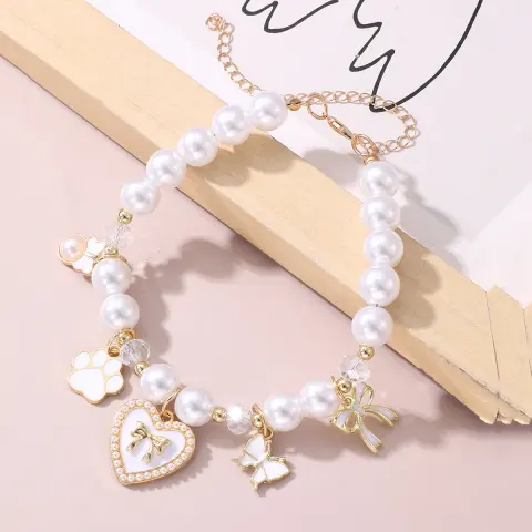 Cartoon Pattern Pendant Necklace Pet