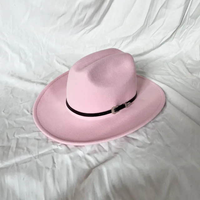 Fashion Punk Big Brim Hat Pink - Shop at LoveMi