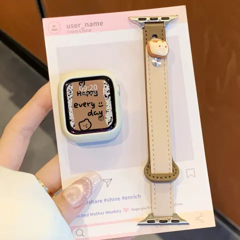 Watch Strap Autumnwinter Double Pin S10 Leather Style