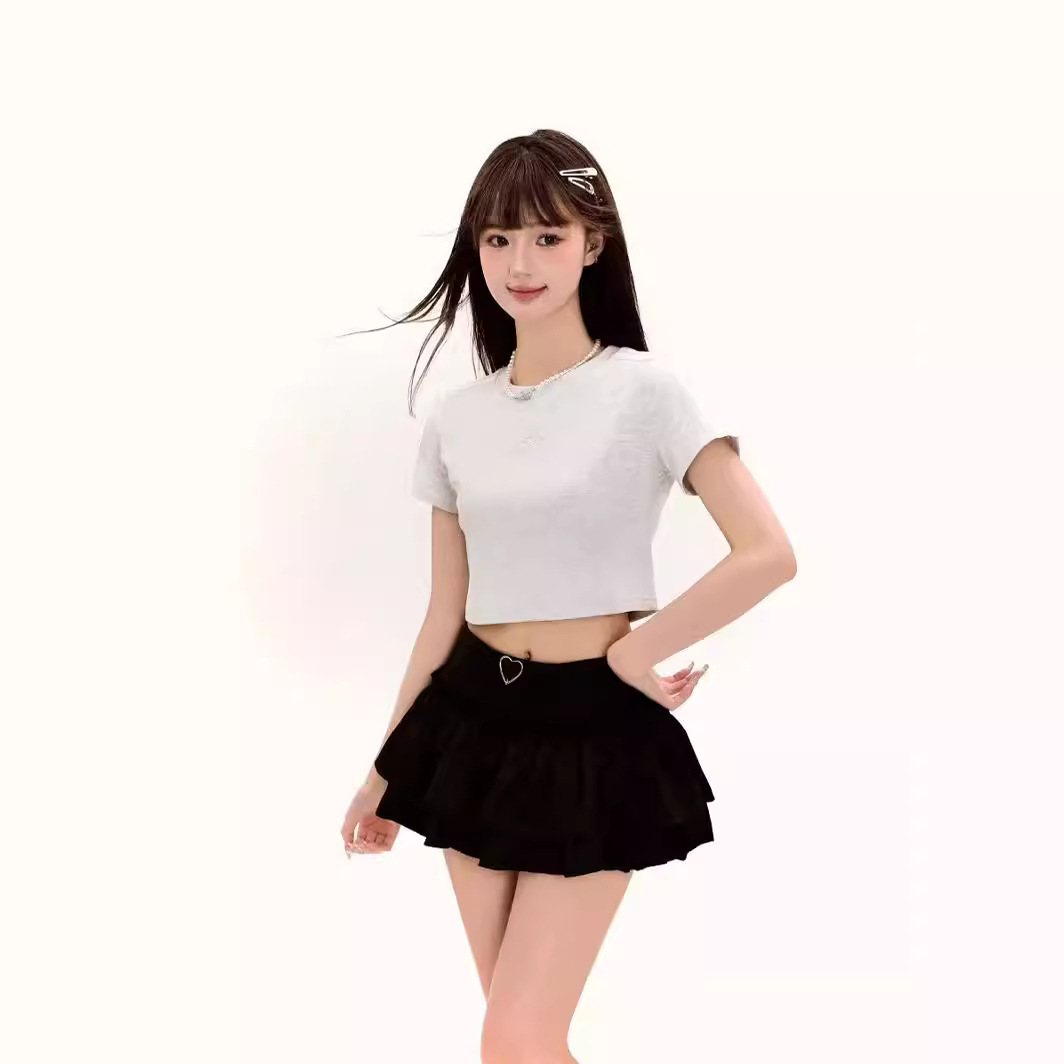 Fashion Personality Summer Slimming Short Top
