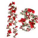 White Edge Christmas Flower