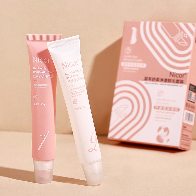 Removal Cream For Men And Women Gently Removes Lip Hair And Facial Beard Stubble