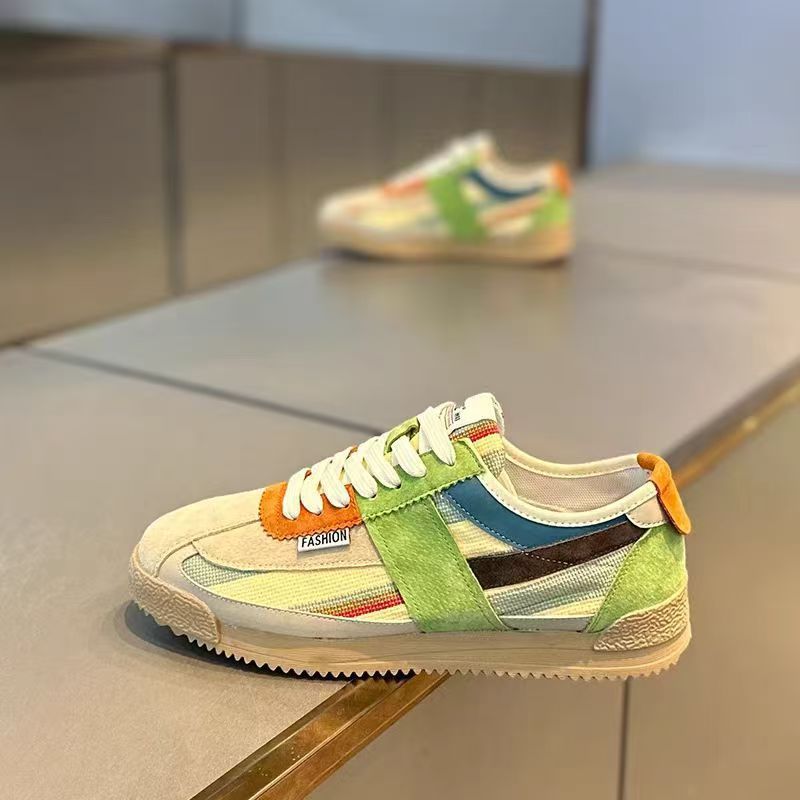 Breathable Casual High-style Colorway Sneakers