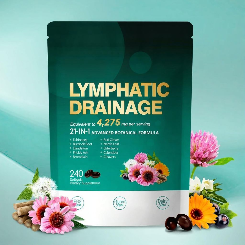 Citrus Lymphatic System Support Soft Capsules