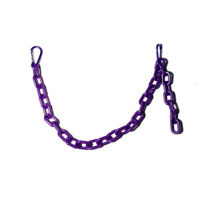 Decorative Waist Chain Decorative Pendant Phants Zipper Purple - Shop at LoveMi