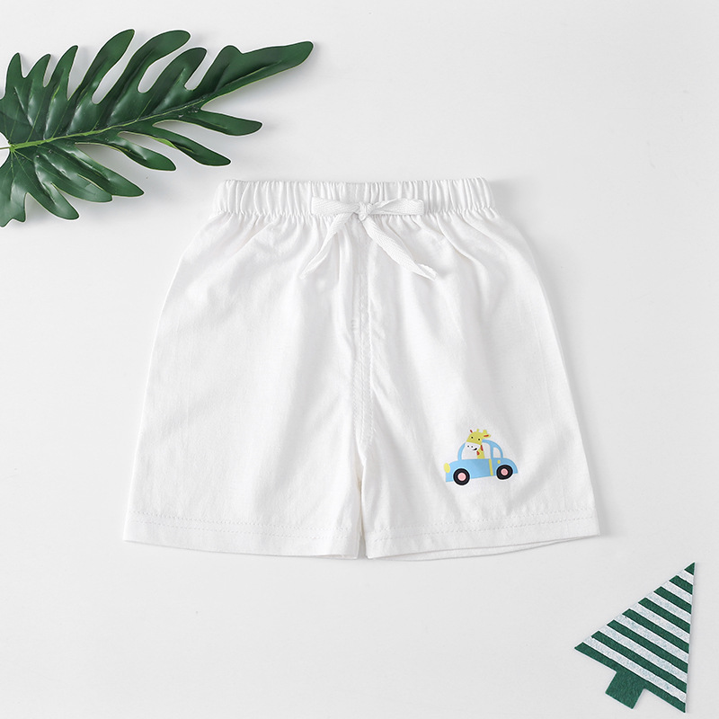 Summer Shorts White