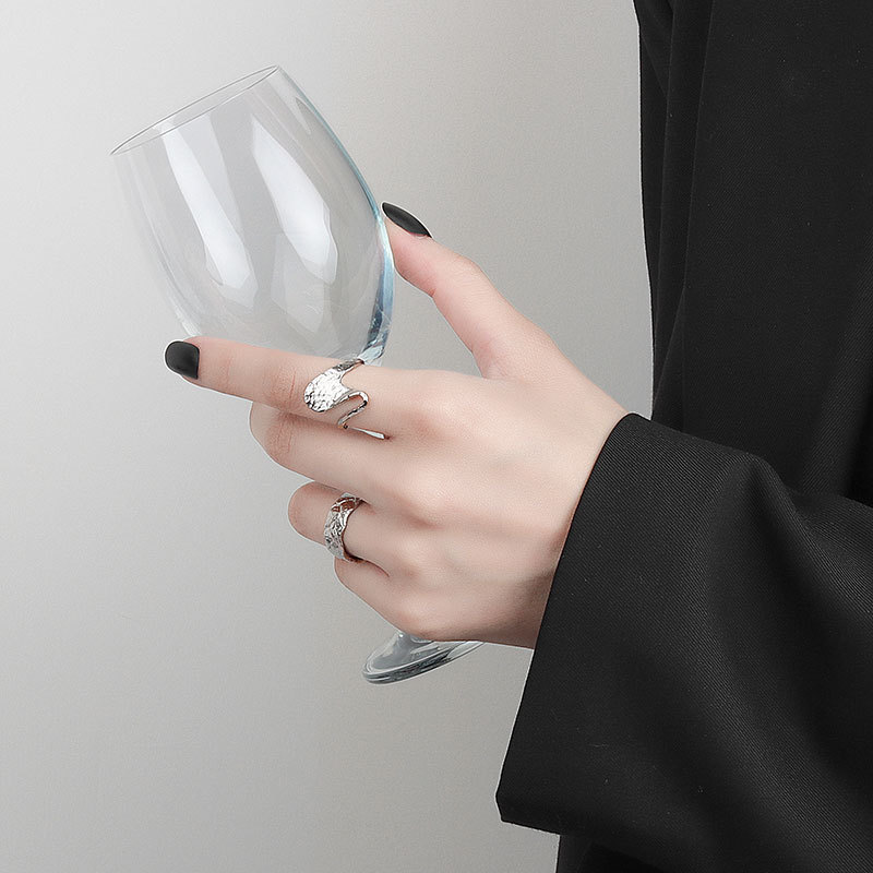 Wave Cold Wind Index Finger Ring