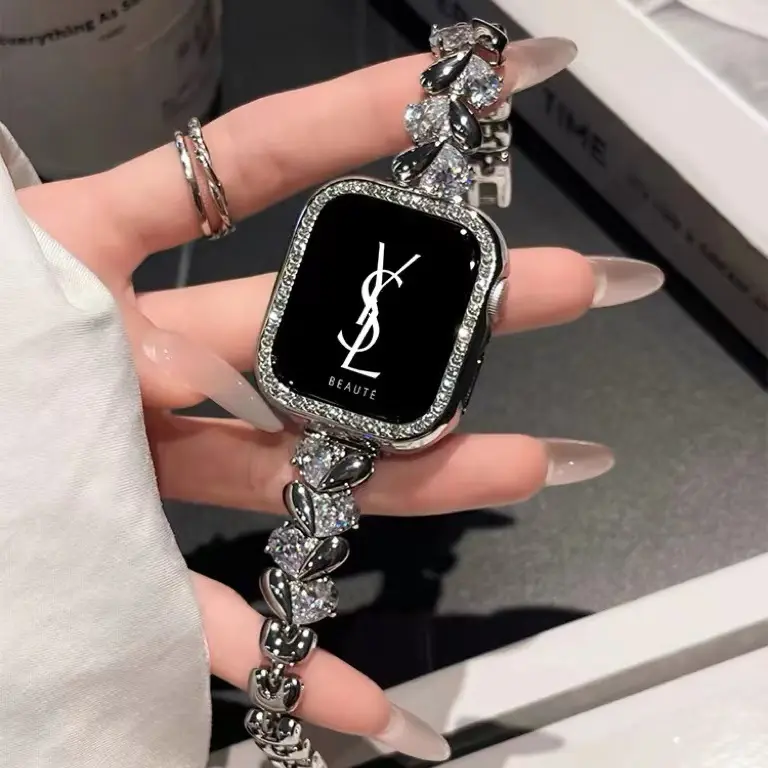Charm Zircon Chain Premium Watch Strap